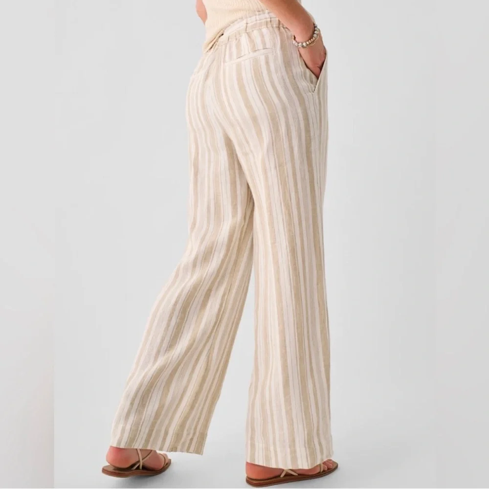 Faherty Linen Pants - Picture 2 of 4